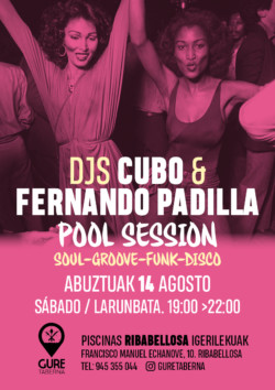 Gure Taberna Ribabellosa - DJs Cubo & Fernando Padilla - 14 agosto 2021