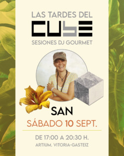 San - Las tardes del Cube - Artium, Vitoria-Gasteiz. 10 septiembre 2022