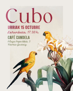 DJ Cubo - Café Candela Vitoria-Gasteiz - 15 octubre 2022