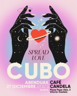 DJ Cubo - Café Candela, Vitoria-Gasteiz. Sábado 27 diciembre 2025, 18:00 h.