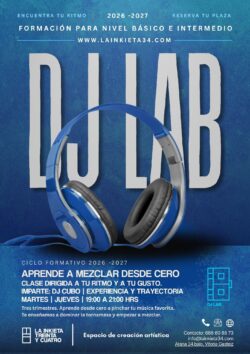 DJ LAB - La Inkieta 34 con DJ Cubo - Vitoria Gasteiz 2026 - 2027