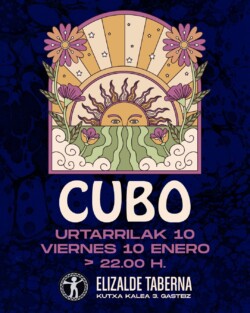 DJ Cubo - Taberna Elizalde Gasteiz - 10 enero 2025