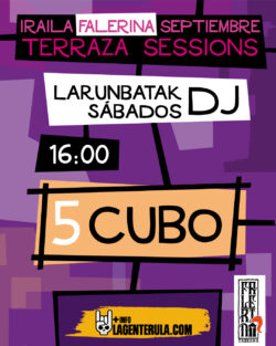 Dj Cubo - Terraza Session - Falerina Taberna Vitoria-Gasteiz - 5 septiembre 2026