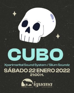 Cubo en Iguana Klub - 22 enero 2022