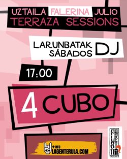 Dj Cubo - Terraza Session - Falerina Taberna Vitoria-Gasteiz - 4 Julio 2026