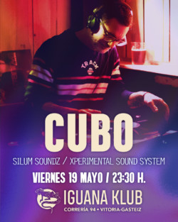 Iguana Klub . 19 mayo- DJ Cubo