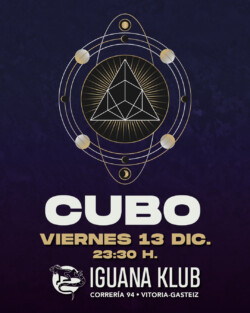 Cubo. Iguana Klub. 13 diciembre 2024