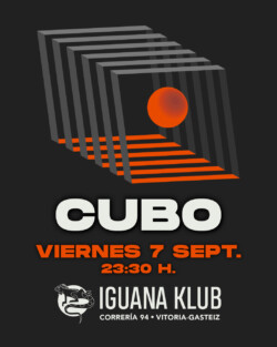 Cubo. Iguana Klub. 7 septiembre 2024