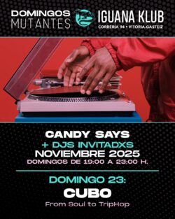 Iguana Klub DJs - Vitoria-Gasteiz . 23 noviembre 2025