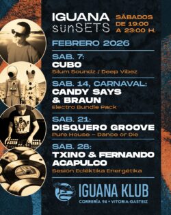 Iguana Klub sunSETS DJs - Vitoria-Gasteiz. febrero 2026