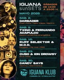 Iguana Klub sunSETS DJs - Vitoria-Gasteiz. mayo 2026