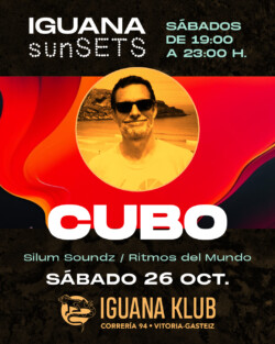 Iguana Klub sunSETS DJs - Vitoria-Gasteiz . 26 octubre 2024