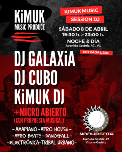 Kimuk Music Session - Noche y Día - 8 abril 2023